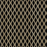 Acoustic Waved Wall Panel - Dark Oak (60 × 240 cm) HDF Sound‑Absorbing